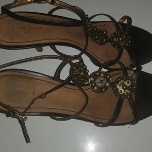 Nine west sandal heels